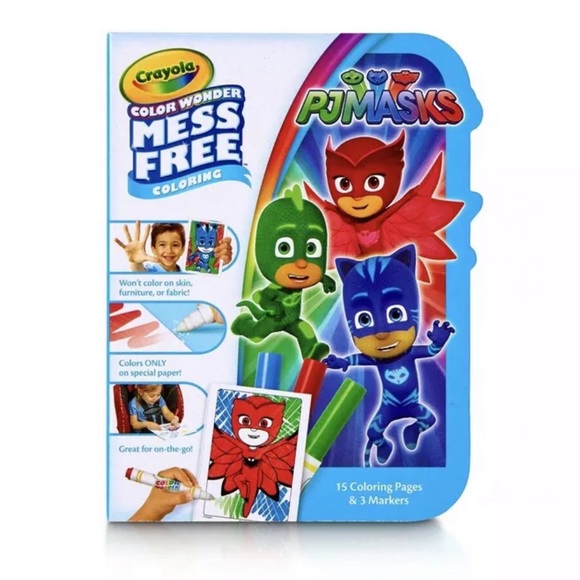Crayola | Other | Pj Masks Crayola Color Wonder Kit Imagine ...